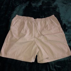 Plus size khaki shorts